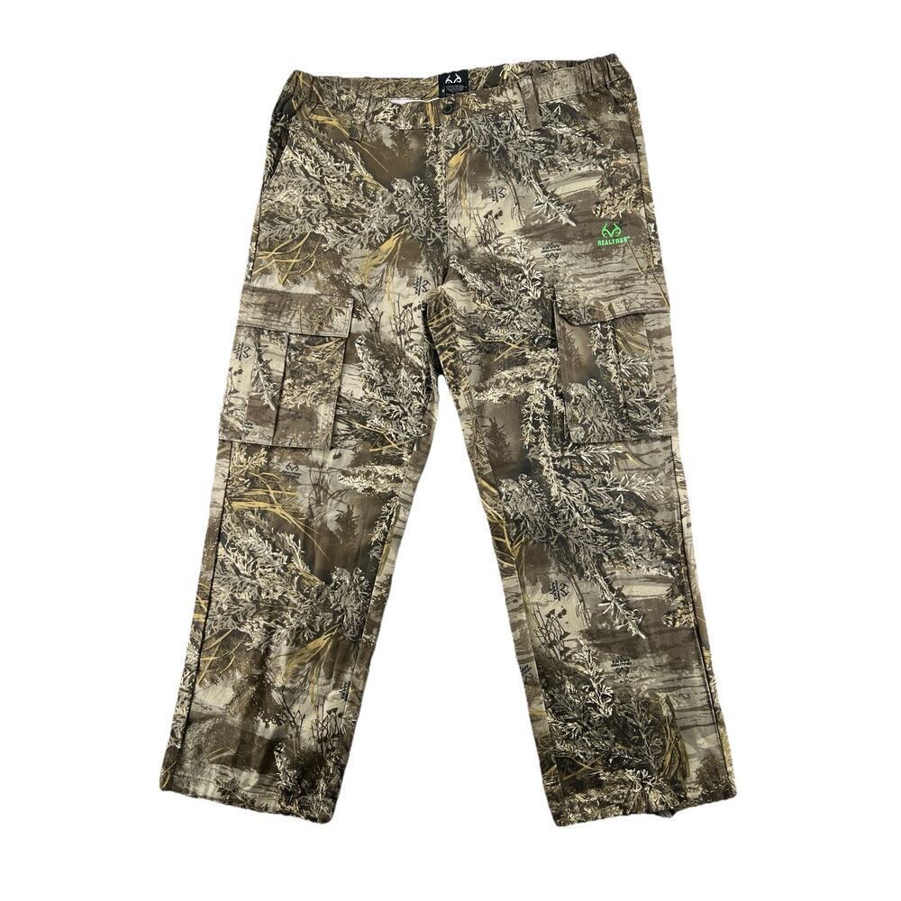 Realtree Cargo Hunting Pants Camouflage Outdoor Trail Workwear Men’s 40/42